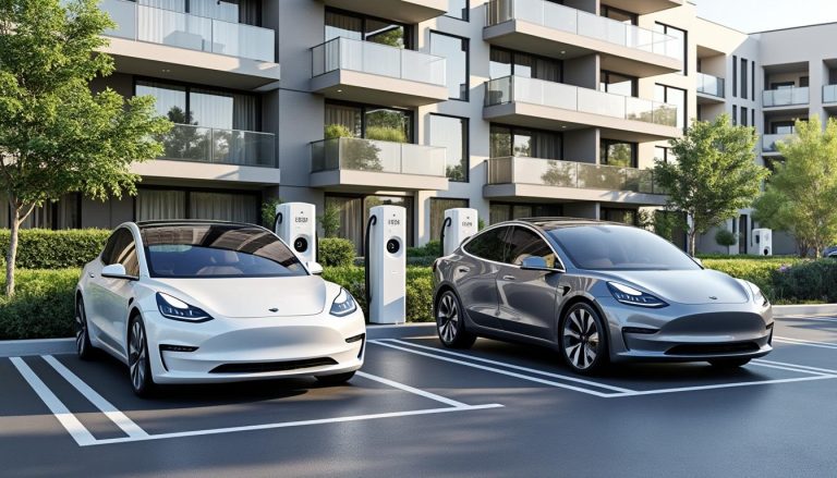 découvrez les enjeux des bornes de recharge électrique en copropriété, entre droit à la prise individuelle et mise en place d'une infrastructure collective.