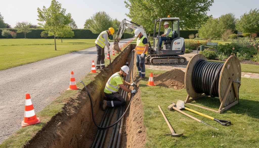 découvrez comment procéder à l'enfouissement des lignes edf sur un terrain privé, les démarches à suivre, les autorisations nécessaires et les conseils pratiques pour un projet réussi.