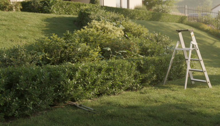 découvrez nos conseils pratiques pour gérer la hauteur de votre haie sur un terrain surélevé et aménager votre jardin efficacement.