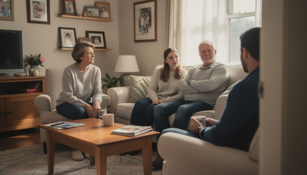 découvrez les implications familiales lorsque votre sœur habite dans la maison des parents : partage d'espace, responsabilités et relations familiales analysées.
