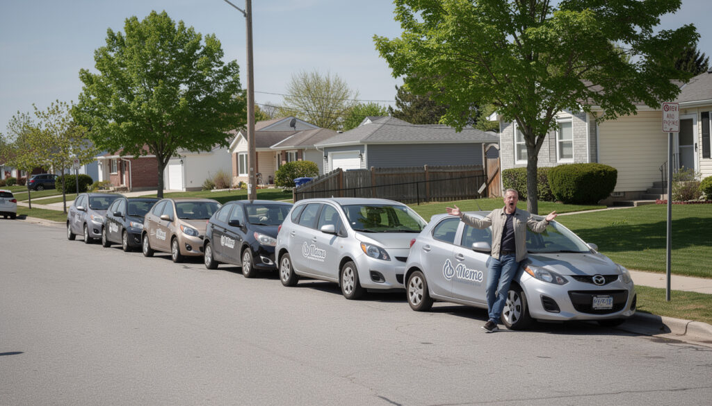 découvrez des conseils pratiques pour gérer la situation lorsque votre voisin occupe toutes les places de stationnement. solutions légales et astuces pour retrouver votre place.